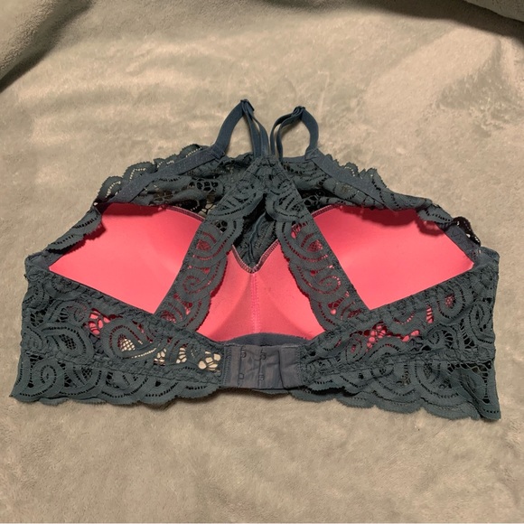 PINK size large wired push up bra - Picture 2 of 2